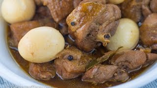 Chicken Adobo with Egg [upl. by Yzus890]