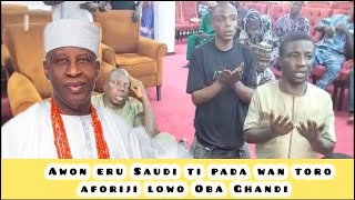 Awon Musulumi Ogbomoso lo toro aforiji lowo Oba Ghandi fun iwa buburu ti awon eru saudi ṣe ni oja [upl. by Amirak]