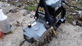 MiTM Electric Pressure Washer for Auto Detailing [upl. by Yelrihs]