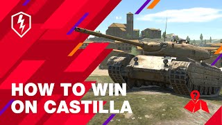 WoT Blitz Tutorial Only 1 of Tankers Know These Castilla Secrets [upl. by Anilorac]