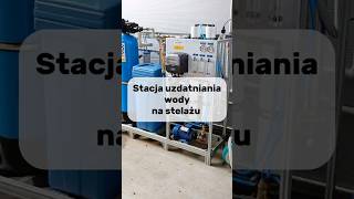 Przemysłowa stacja uzdatniania wody z odwróconą osmozą na stelażu [upl. by Eylrahc582]