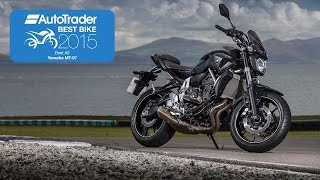 2015 Best A2 Licence Bike  Yamaha MT 07  Best Bike Awards [upl. by Esenwahs]