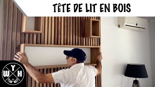 COMMENT RÉALISER UNE TÊTE DE LIT EN BOIS SANS VIS APPARENTE [upl. by Viviyan]