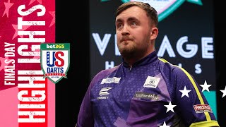 THE CHAMP IS CROWNED 🏆🗽  Finals Day Highlights  2024 bet365 US Darts Masters [upl. by Hogan]