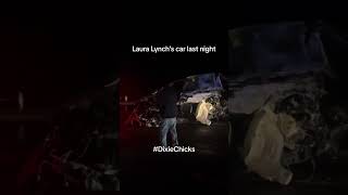 Passerby shares footage of Dixie Chicks Laura Lynch car wreckage shorts [upl. by Langham]