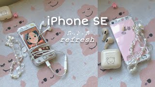 iPhone SE 2016 ♡ Refresh  aesthetic vlog 💫 camera test  accessories ✨ [upl. by Eibot]