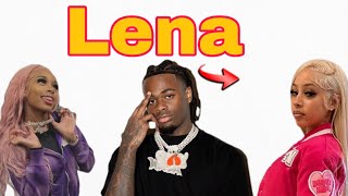 Lena Davis  Famous Wooda ⁉️ Wooda New Girlfriend Angel amp Lena Switch Boyfriends Again ‼️ [upl. by Raina]