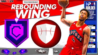 Creating the Ultimate Rebounding Wing Build in NBA 2K24 [upl. by Eladnor43]