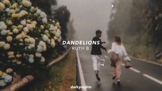 ruth b  dandelions tiktok version I’m in a field of dandelions  lyrics in the description [upl. by Devehcoy]