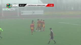 CATTOLICA vs VERUCCHIO 5  1 [upl. by Aekan]