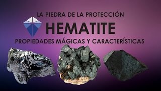 HEMATITE Propiedades mágicas y características Mineral [upl. by Giulia]