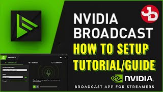 Nvidia Broadcast Setup TutorialGuide for DiscordOBSWindowsGeForce Experience [upl. by Steinway]