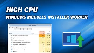 How to Fix Windows Modules Installer Worker High CPU [upl. by Eiralam]