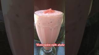 Watermelon milk shake watermelon juice😋 [upl. by Aissyla]