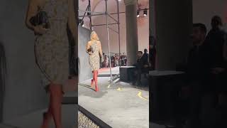 Gigi new Versace show spring summer 2025 gigihadidrunway gigihadid fashion versace [upl. by Edyaj180]