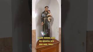 Prière à Saint Antoine de Padoue pour obtenir un miracle [upl. by Orly]