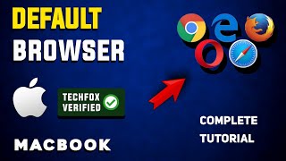 How to Set Default Browser in macOS  Full Guide [upl. by Aniret]