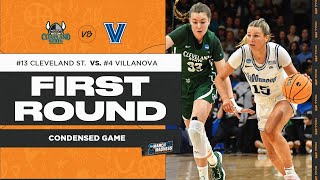 Villanova vs Cleveland State  First Round NCAA tournament extended highlights [upl. by Neroc]