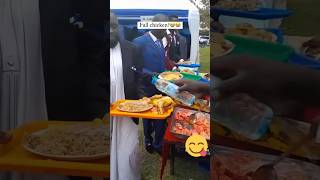 INLAWS EATING FULL CHICKEN AT A WEDDING CEREMONY septdailyshorts shorts shortsvideo [upl. by Tyler469]