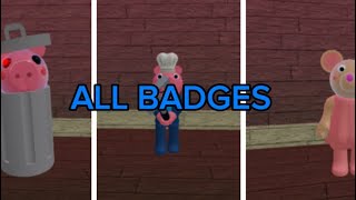 how to get all badges in piggy the nostalgic roleplay ￼ [upl. by Ettevahs]