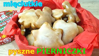 Mięciutkie i pyszne pierniczki 👌 łatwe i szybkie ciasteczka świąteczne w 15 minut 👍 cookies [upl. by Urbain74]