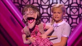 Darci Lynne ventríloqua mirim  Todas as apresentações  Americas Got Talent 2017 [upl. by Backer]