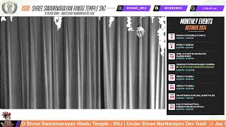 LIVE  ISSO SNJ Cinnaminson Swaminarayan Darshan [upl. by Ogg]