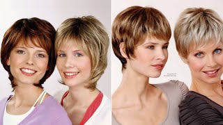 pixie haircuts for older women  curly pixie cut low maintenance haircuts for women over 50 [upl. by Dodds]