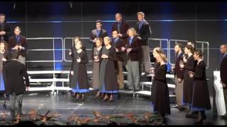 DIV DŪJIŅAS Laura Jekabsone  MIXED CHOIR MASKA [upl. by Auoh]