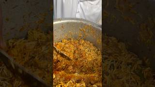 Indore famous chicken biryani🥵🔥🔥shorts [upl. by Haelhsa]