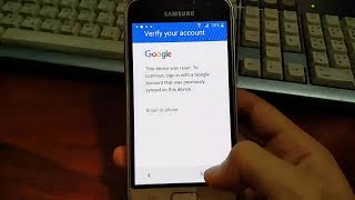 remove account google samsung galaxy j1 6 2016 j120h j120f j120fn j120gn simple method [upl. by Bluma]