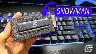 DISSIPADOR SNOWMAN M2 NVME BARATO  UNBOXING E INSTALAÇÃO [upl. by Christoffer]