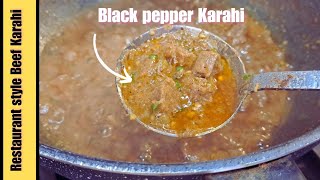 Restaurant style beef karahi  How to make beef karahi  Beef karahi Without red chilli [upl. by Anahc]