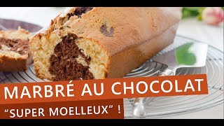 Recette Cake Marbré au chocolat ultra MOELLEUX [upl. by Housum]