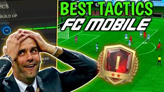 Manager mode made EASY  manager mode best tactics  fc mobile manager mode guide [upl. by Ecraep]