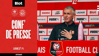 📽🎙 J11  Stade Rennais FC  Toulouse FC  Conférence de presse davantmatch [upl. by Novoj]