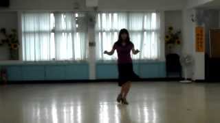 Dancing Cha Cha Cha LinedanceTaiwan排舞跳恰恰 [upl. by Heda]