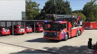 4K BRANDWEER VOERTUIGEN BRANDWEER TWENTE KAZERNE ENSCHEDE 092018 [upl. by Mignon]