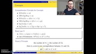 Contemporary Philosophy II Çağdaş Felsefe II 5 Freges Theorem in Basic Laws of Arithmetic [upl. by Notled]