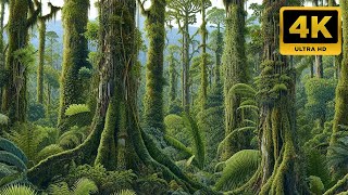 Valdivian Rainforest  8th Largest Forest  4K Ultra HD [upl. by Aihsenad709]