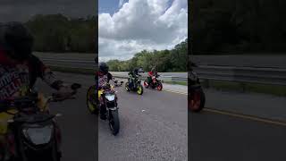 Yamaha mt10 vs Yamaha mt09 vs Ktm 890 vs Ktm 1290 race bike yamaha ktm ktm1290superduke mt09 [upl. by Anrahs147]