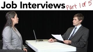 How to Interview for a Job in American English part 15 [upl. by Barvick]