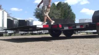 7x22 PJ Trailers  Car HaulerEquipment Trailer Tilt Deck [upl. by Tnecnivleahcim]