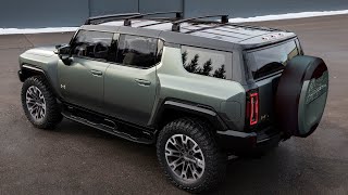 2024 GMC Hummer EV SUV Drive Exterior Interior Extract Crabwalk 4Wheel Steering Modes Color Options [upl. by Yevreh222]