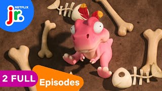 Bad Dinosaurs 2 FULL Episodes Compilation 🦖🌋 Netflix Jr [upl. by Ayouqat]