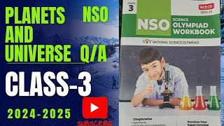 NSO  Class3  20242025  Ch8  Practice Q  Earth amp Universe  Science Olympiad  Dr Meenakshi [upl. by Adnahs]