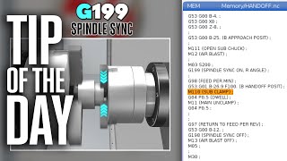 Sync Your Spindles with G199 Complex Handoffs Simplified  Haas Automation Tip of the Day [upl. by Lessard112]