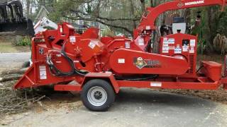 Morbark M18R Chipper Demonstration [upl. by Raven]