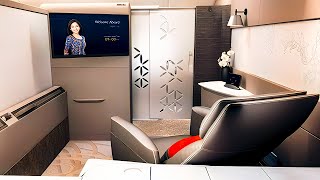 Singapore Airlines A380 First Class Suites  2715 Cheap Route Flight Review [upl. by Giusto]