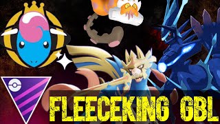 FLEECEKING CONQUERS GBL  MASTER LEAGUE POKEMON GO [upl. by Htebyram]